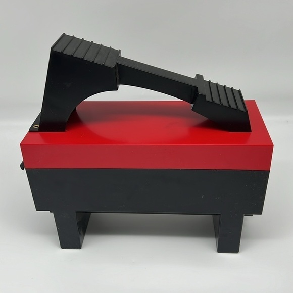 Swank Vintage Battery Operated Electro Shoe Caddy Motorized Buffer Original Box - Picture 13 of 16